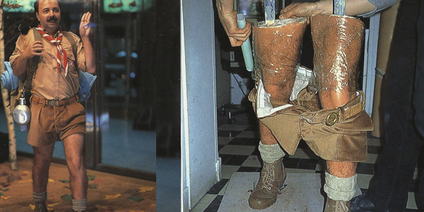 Dominique Colladant - Espace Renault Champs Elysées - Statue SCOUT TOUJOURS - Gérard Jugnot