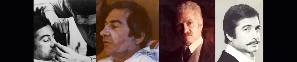 Jean Claude Brialy - Arsène Lupin 813 - Dominique Colladant Make-up SFX