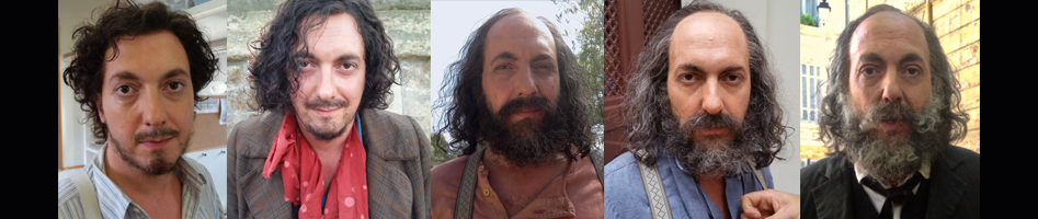 Guillaume Gallienne dans Cezane et moi - Dominique colladant Make-up SFX