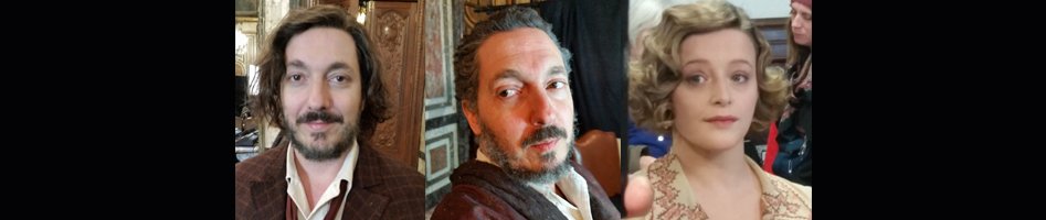 Guillaume Gallienne dans Oblomof et Adeline d'Hermy - Dominique colladant Make-up SFX
