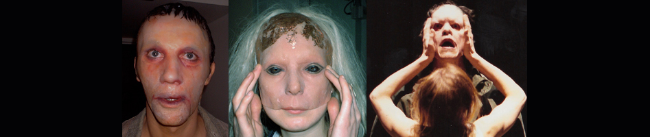 E, Dominique colladant Make-up SFX