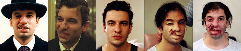 Eric Caravaca dans la Chambre des officiers, Dominique colladant Make-up SFX